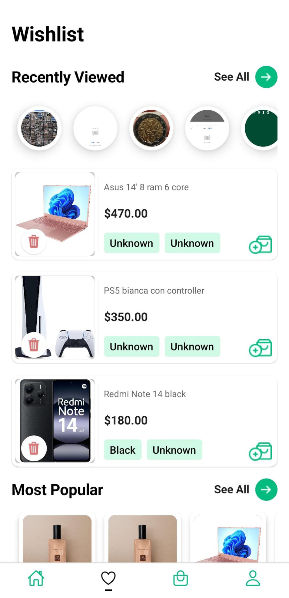 Erlli App Screenshot
